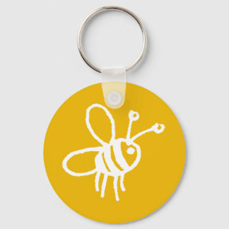 Llavero Amarillo de abeja