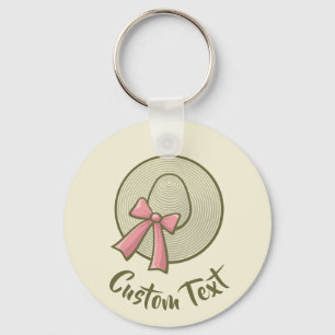 Llavero Amarillo Gorra de gran brillo