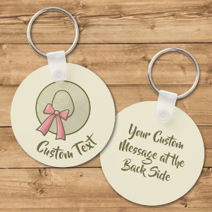 Llavero Amarillo Gorra de gran brillo