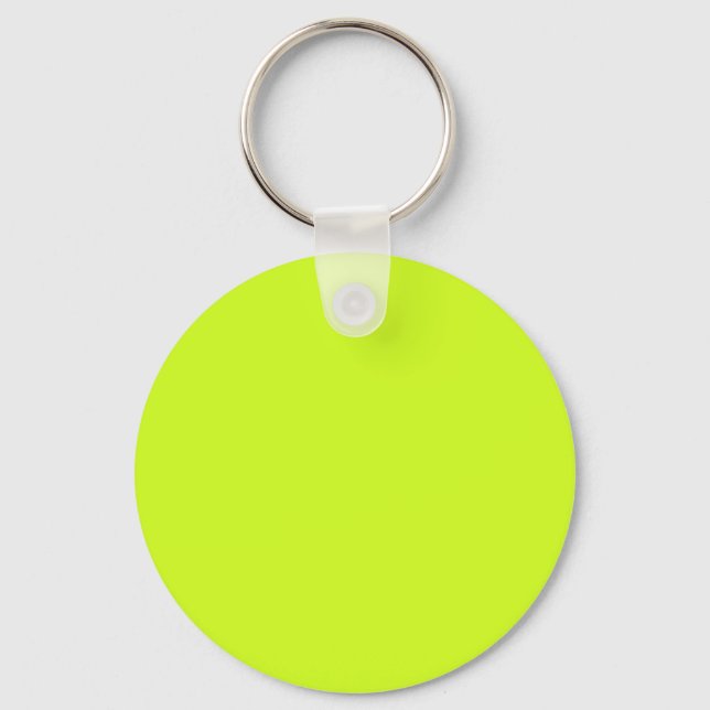 Llavero Amarillo limón (color sólido) (Anverso)