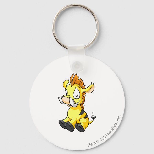Llavero Amarillo Moehog (Anverso)