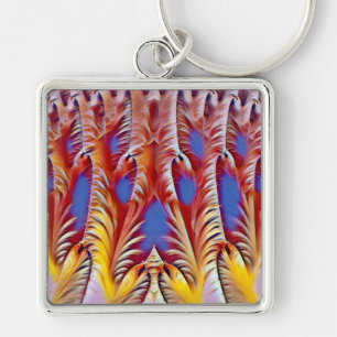 Llavero ~ Amarillo Rojo Azul Blanco Rosa ~ Keychain