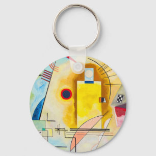 Llavero Amarillo-Rojo-Azul de Kandinsky