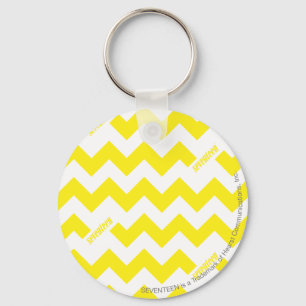 Llavero Amarillo ZigZag