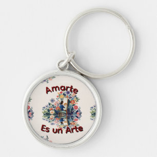 Llavero Amarte es un Arte