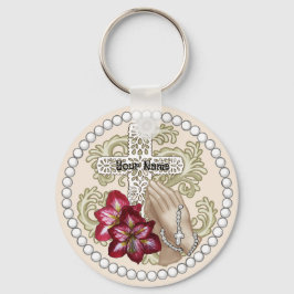 Llavero Amaryllis Rosary