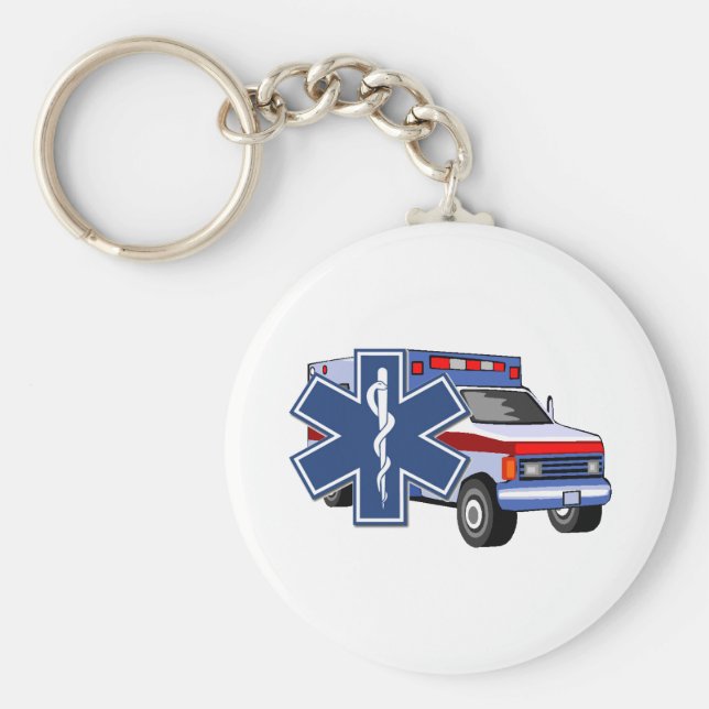 Llavero Ambulancia EMS (Frente)