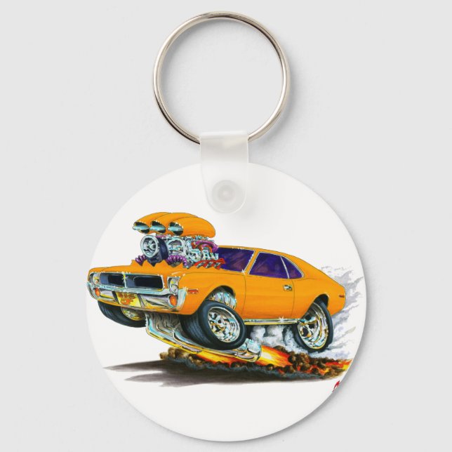 Llavero AMC Javelin Naranja Car (Anverso)