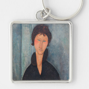 Llavero Amedeo Modigliani - Mujer con ojos azules