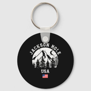 Llavero Amer de esquí alpino Jackson Hole Wyoming