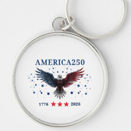 Llavero AMERICA250 Independence Day 1776 - 2026 