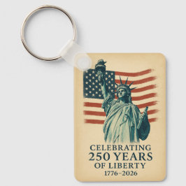 Llavero America 250 Years Liberty Patriotic Celebration