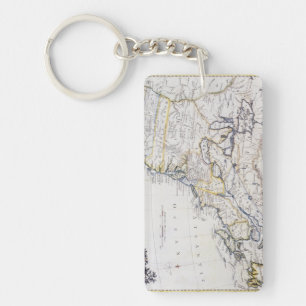 Llavero AMÉRICA COLONIAL: MAPA, c1770
