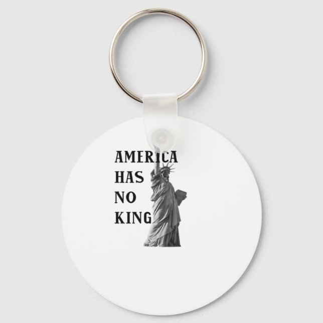 Llavero America Has No King Classic (Anverso)