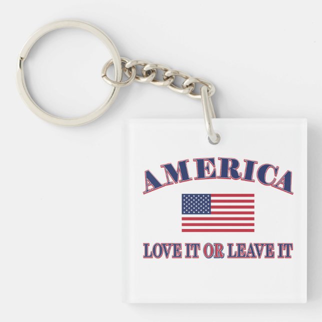 Llavero América Quiérela o Déjala (Frente)