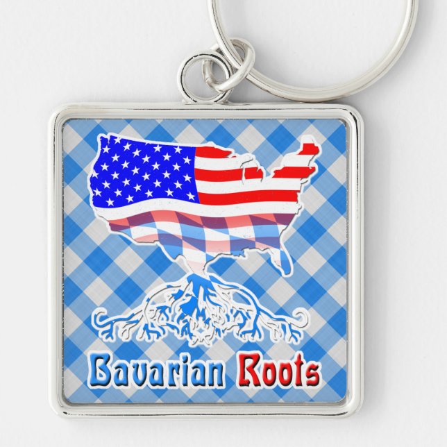 Llavero American Bavarian Roots Keyring (Frente)