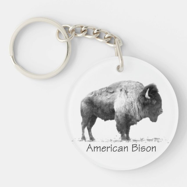 Llavero American Bison (Frente)