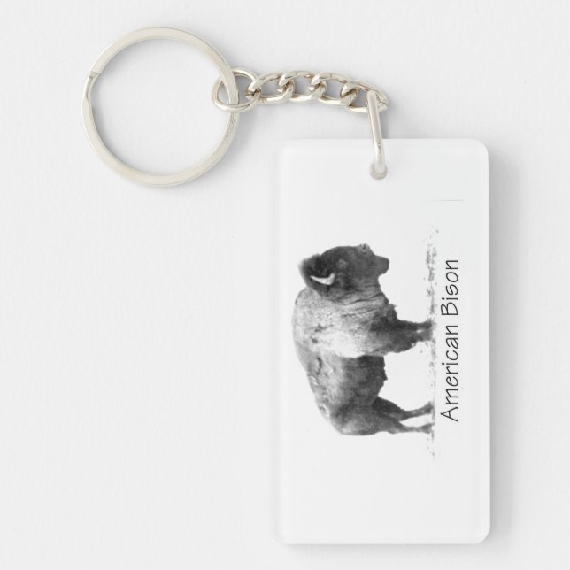 Llavero American Bison (Frente)