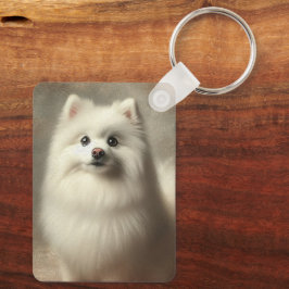 Llavero American Eskimo Dog
