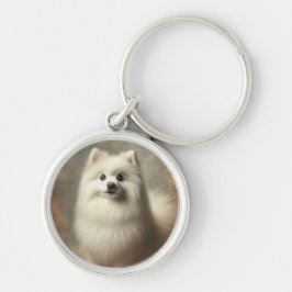 Llavero American Eskimo Dog