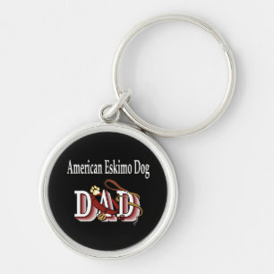 Llavero American Eskimo Dog DAD