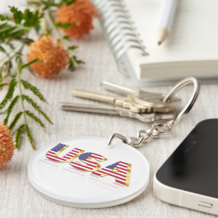 Llavero American Flag Keychain USA