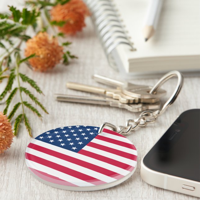 Llavero American Flag Keychain USA (Frente Derecha)