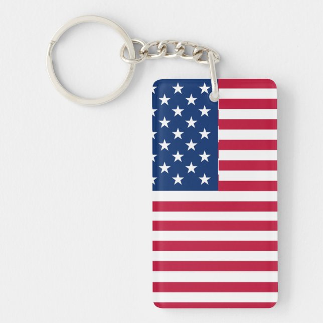 Llavero American Flag Pride Design-76353 (Frente)