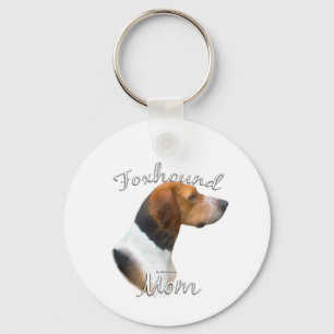 Llavero American Foxhound Mom 2