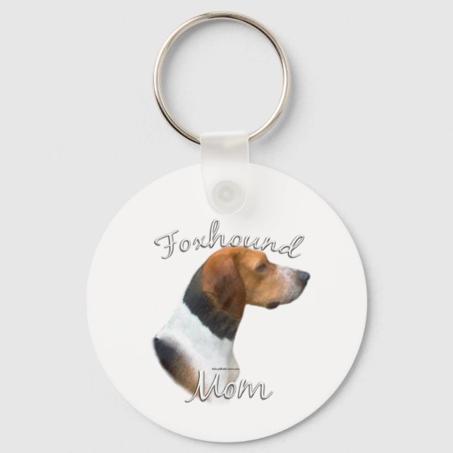 Llavero American Foxhound Mom 2 (Anverso)