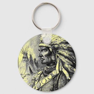 Llavero American Indian Chief