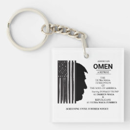 Llavero American Omen In Black