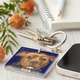 Llavero American Staffordshire Terrier 