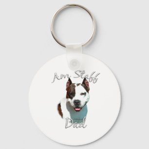 Llavero American Staffordshire Terrier Dad 2