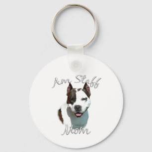 Llavero American Staffordshire Terrier Mom 2