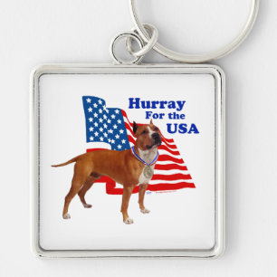 Llavero American Staffordshire Terrier USA