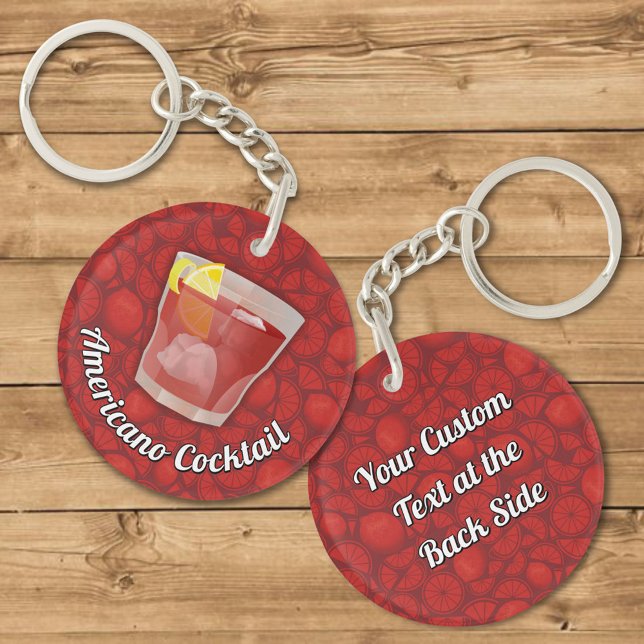 Llavero Americano Cocktail Keychain (Subido por el creador)