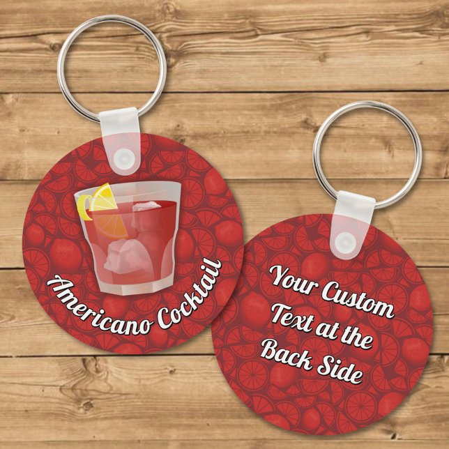 Llavero Americano Cocktail Keychain (Subido por el creador)