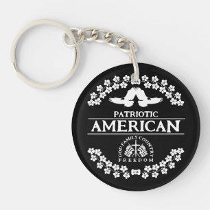 LLAVERO AMERICANO   EE.UU. 1776   LIBERTAD DE PAÍS DE DIOS