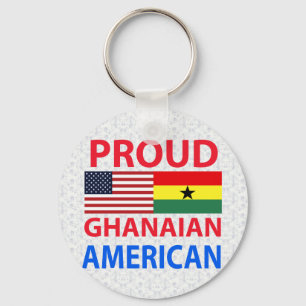 Llavero Americano ghanés orgulloso