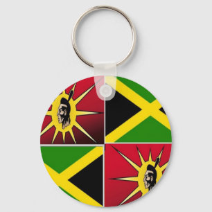 Llavero Americano-Jamaicano nativo