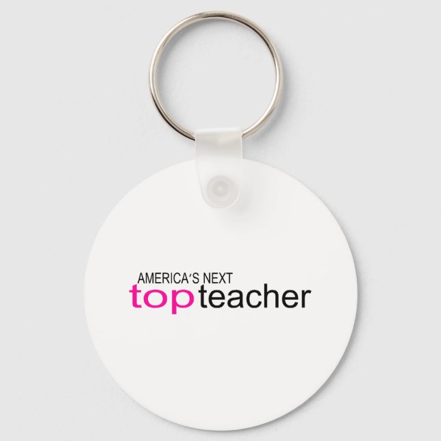Llavero Americas Next Top Teacher (Anverso)