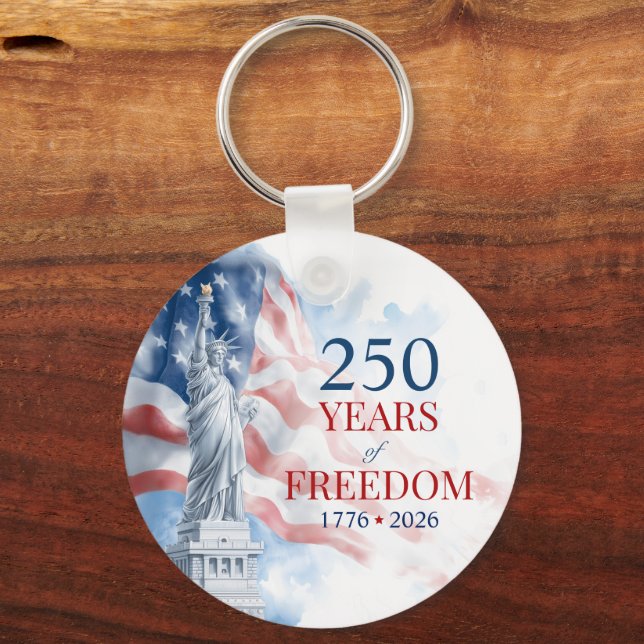 Llavero America's Semiquincentennial 250 Years Freedom (Reverso )
