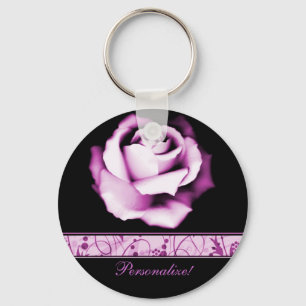 Llavero Amethyst Rosa Keychain