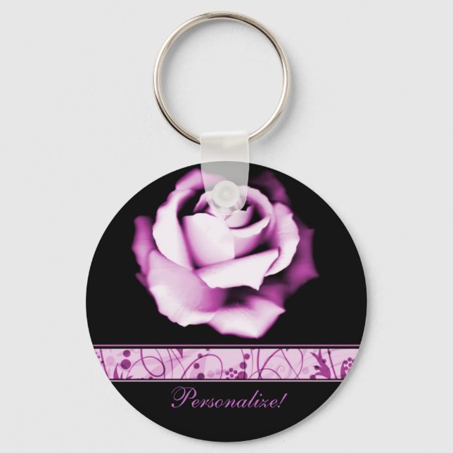 Llavero Amethyst Rosa Keychain (Anverso)