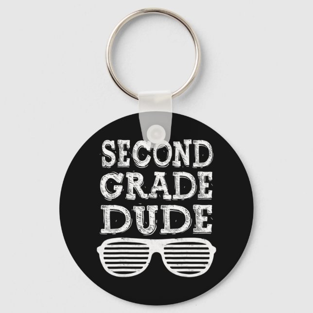 Llavero Amigo De Segundo Grado De Vuelta Al Regalo Escolar (Anverso)