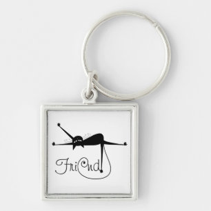 Llavero AMIGO - gatito banal negro 7