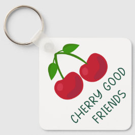 Llavero Amigos Buenos de Cereza