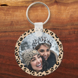 Llavero Amigos de foto de doble cara