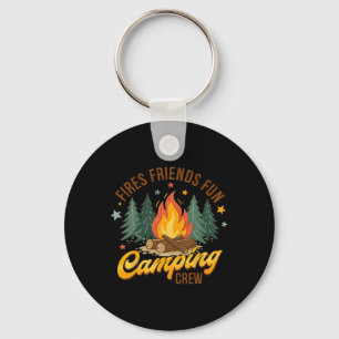 Llavero Amigos de Fuego Diversión Camping Tripulación Vera